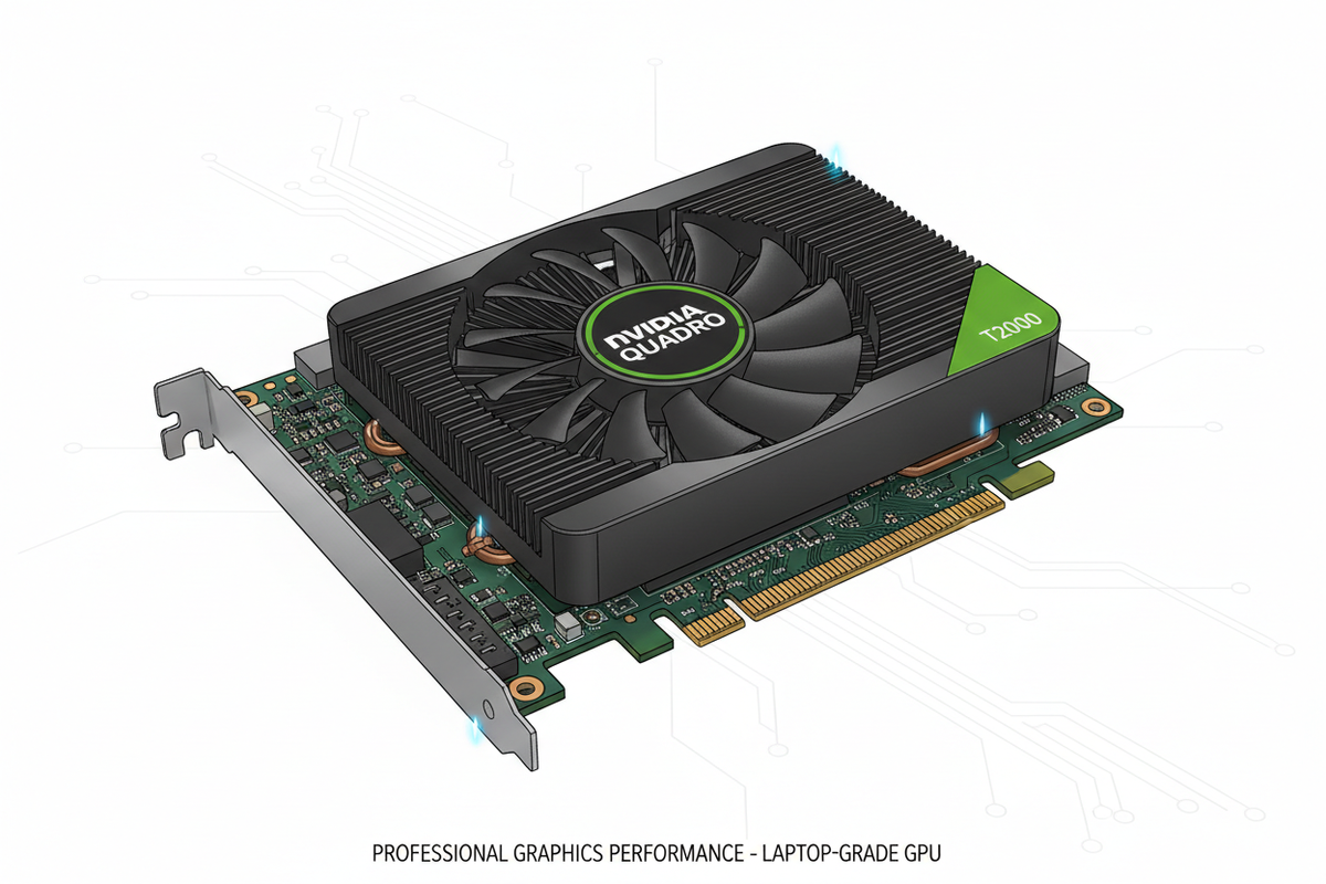 Carte Graphique
NVIDIA QUADRO T2000
Lenovo ThinkPad P15 Gen 1 i7-10875H