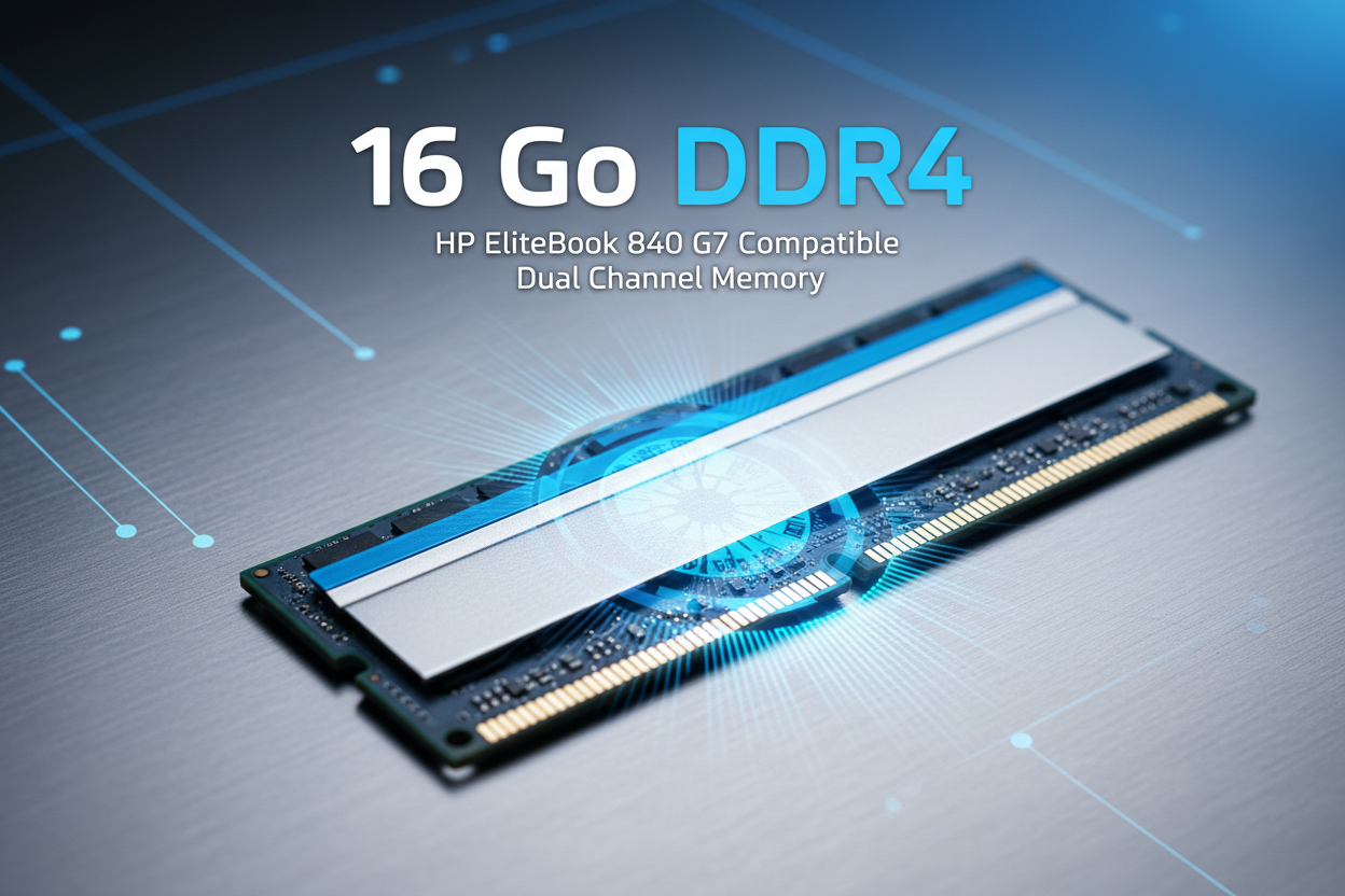 Mémoire
16 Go DDR4 Ordinateur portable HP ELITEBOOK 840 G7